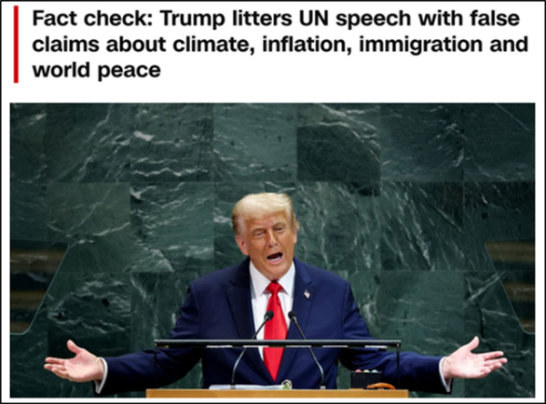 658金融网 涉及中国！特朗普联大讲完，美媒急了